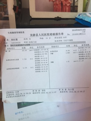 月經失調,這是月經第二天去檢查的生殖激素六項檢查 那個不好幫忙看一下